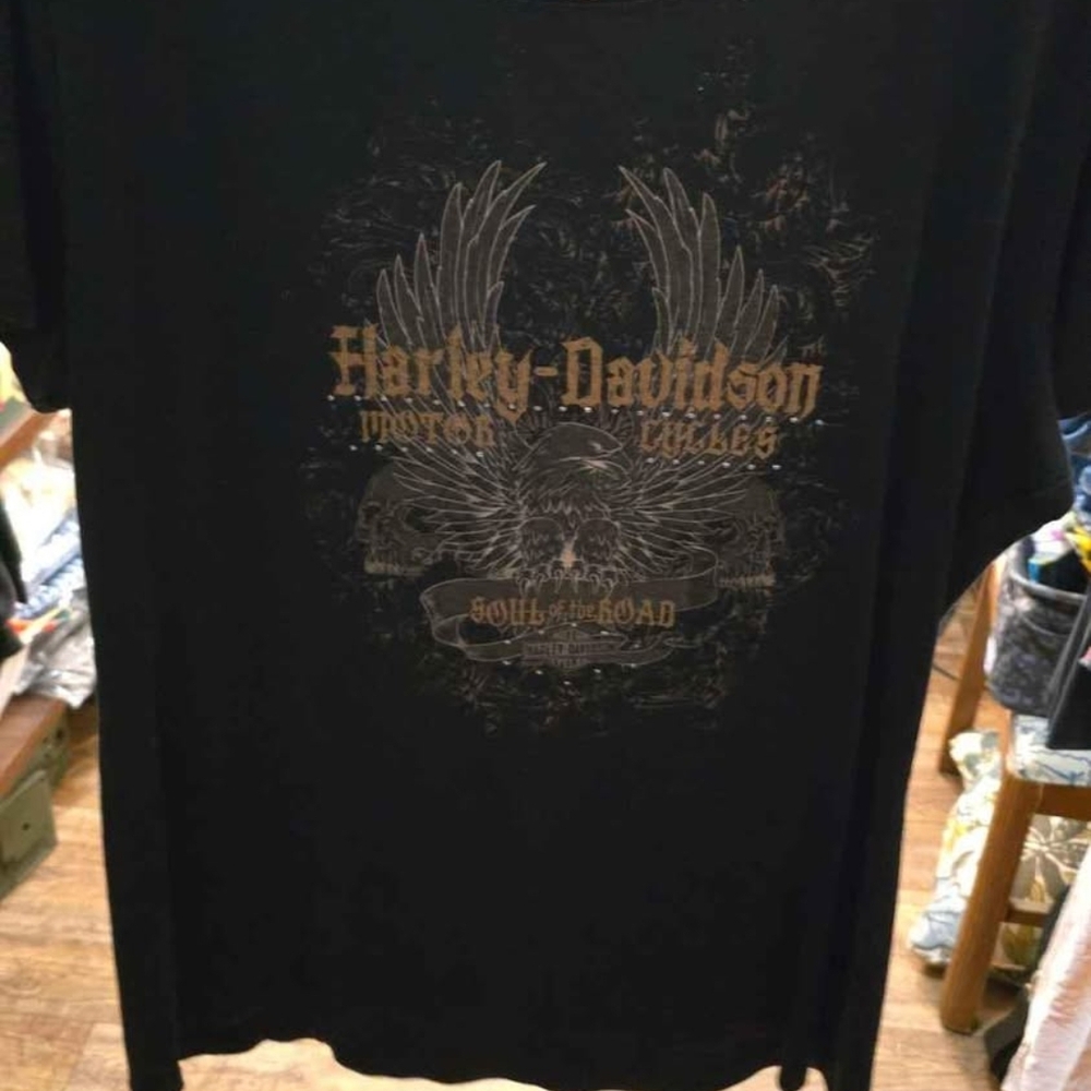 Harley-Davidson Black Graphic Tee